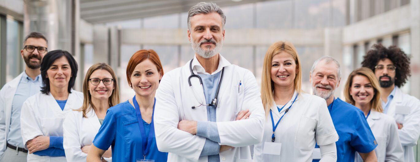 Ein Team von Ärzten 